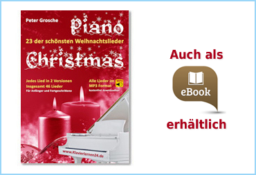 Die schnsten Weihnachtslieder fr das Klavier spielen